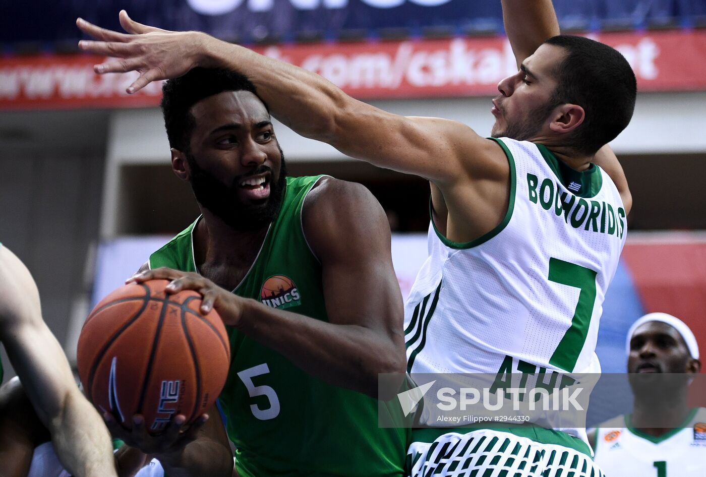 Gomelsky Cup basketball tournament. Bronze medal match