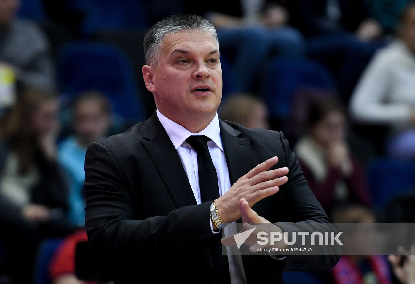 Gomelsky Cup basketball tournament. Bronze medal match