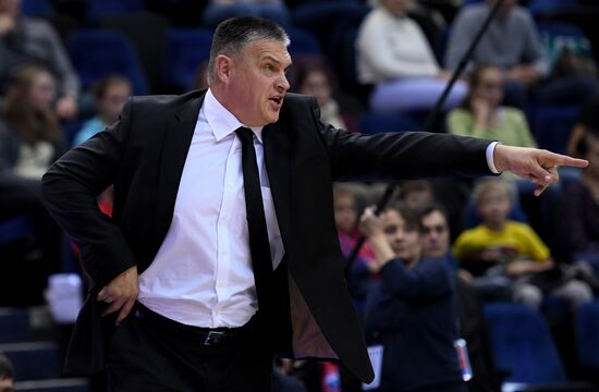 Gomelsky Cup basketball tournament. Bronze medal match