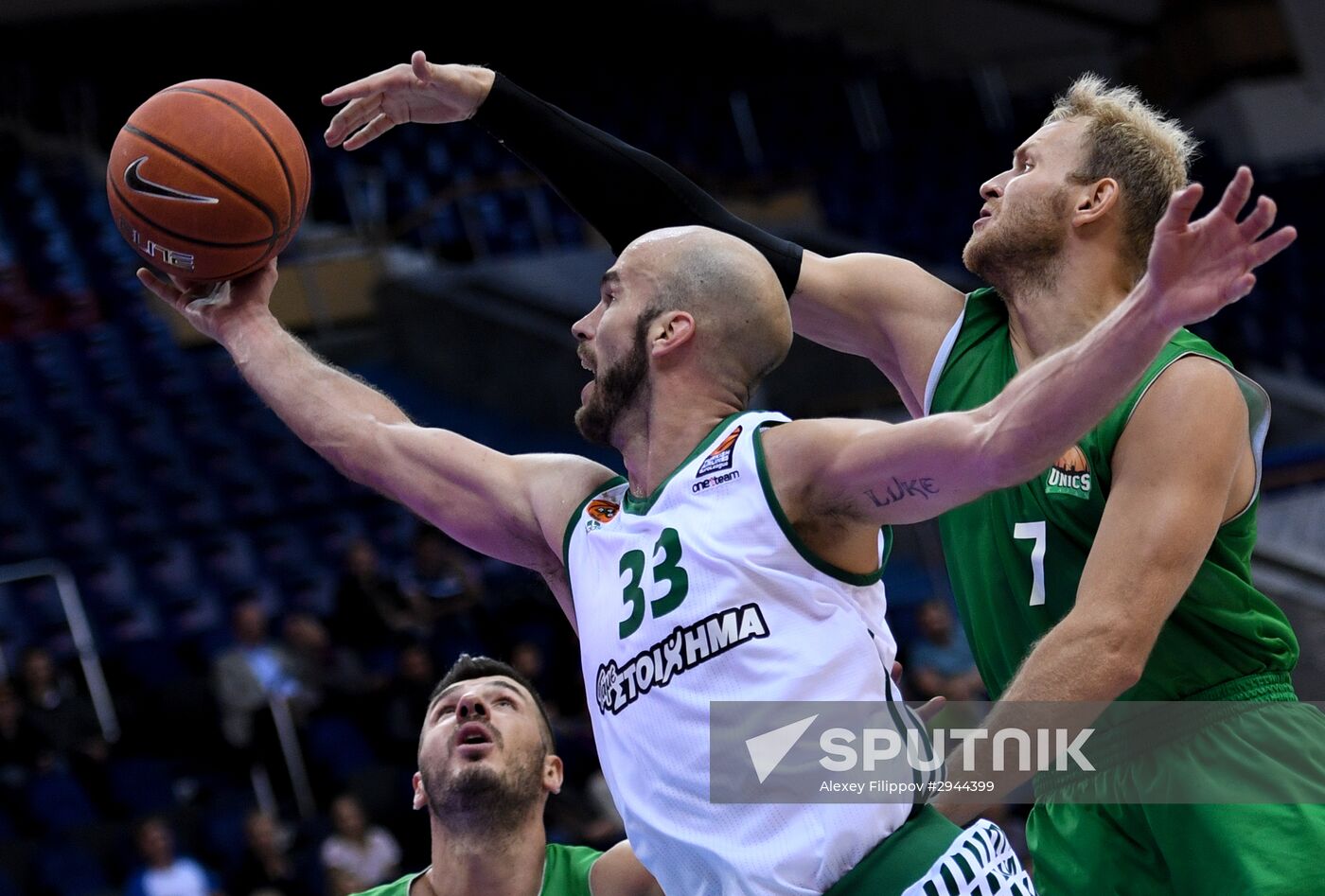 Gomelsky Cup basketball tournament. Bronze medal match