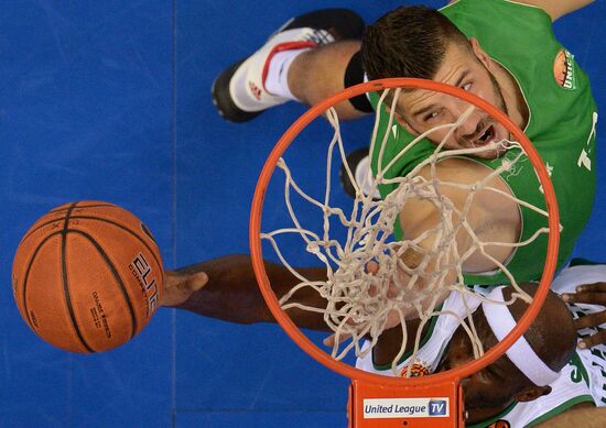 Gomelsky Cup basketball tournament. Bronze medal match