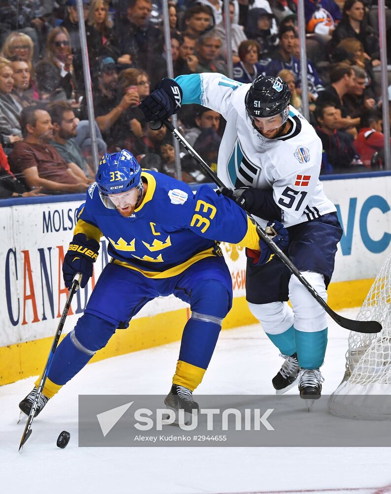 2016 World Cup of Hockey. Sweden vs. Europe