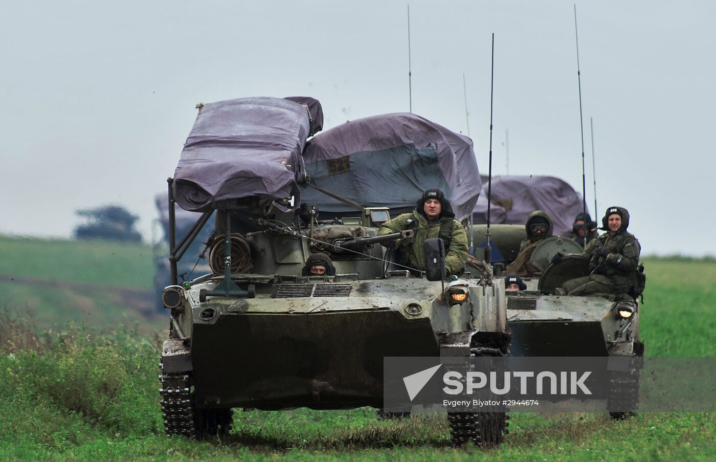 Training exercise for Russia's Airborne Forces in Ryazan region