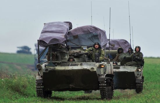 Training exercise for Russia's Airborne Forces in Ryazan region