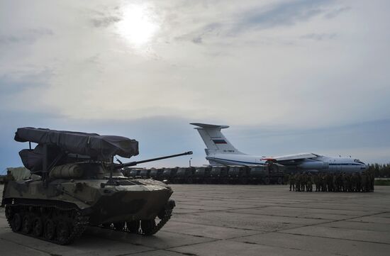 Training exercise for Russia's Airborne Forces in Ryazan region