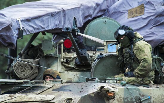 Training exercise for Russia's Airborne Forces in Ryazan region