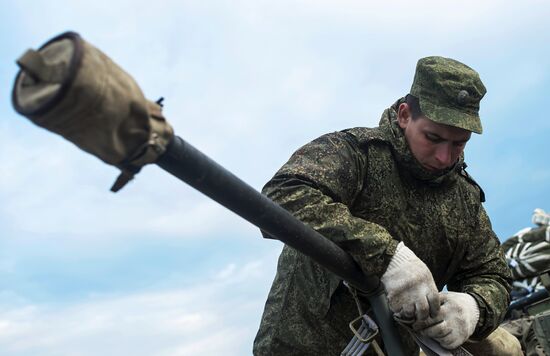 Training exercise for Russia's Airborne Forces in Ryazan region