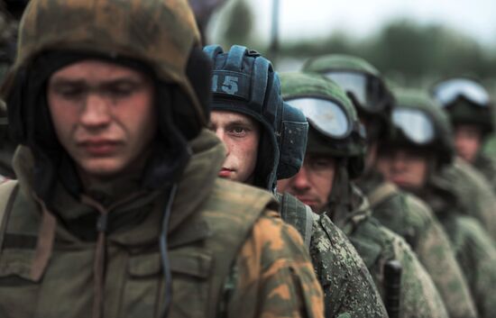 Training exercise for Russia's Airborne Forces in Ryazan region