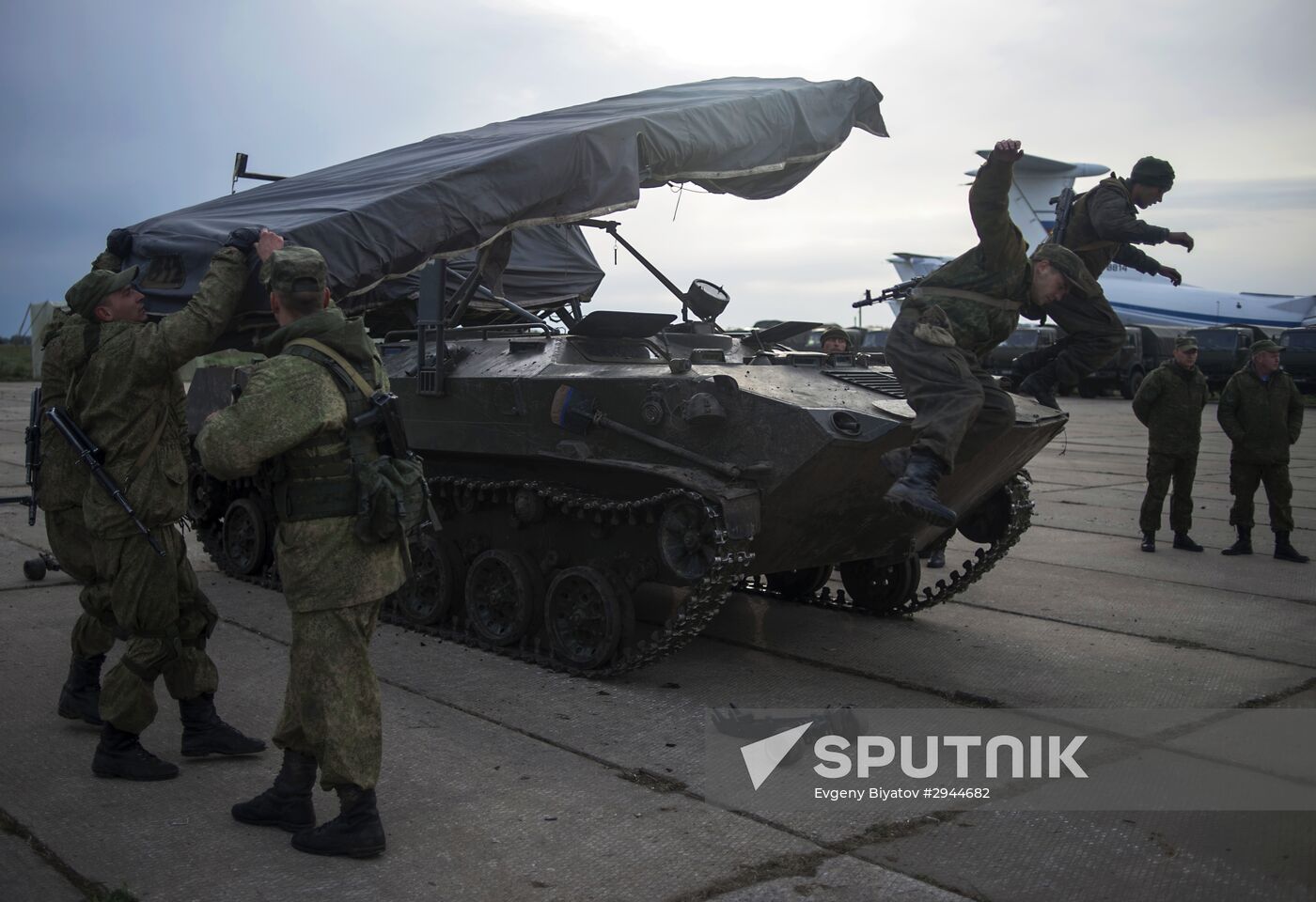 Training exercise for Russia's Airborne Forces in Ryazan region