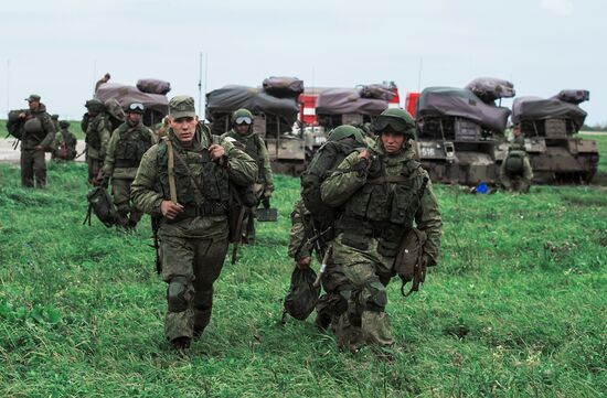 Training exercise for Russia's Airborne Forces in Ryazan region