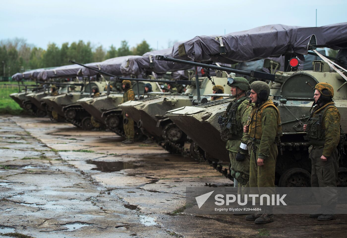 Training exercise for Russia's Airborne Forces in Ryazan region