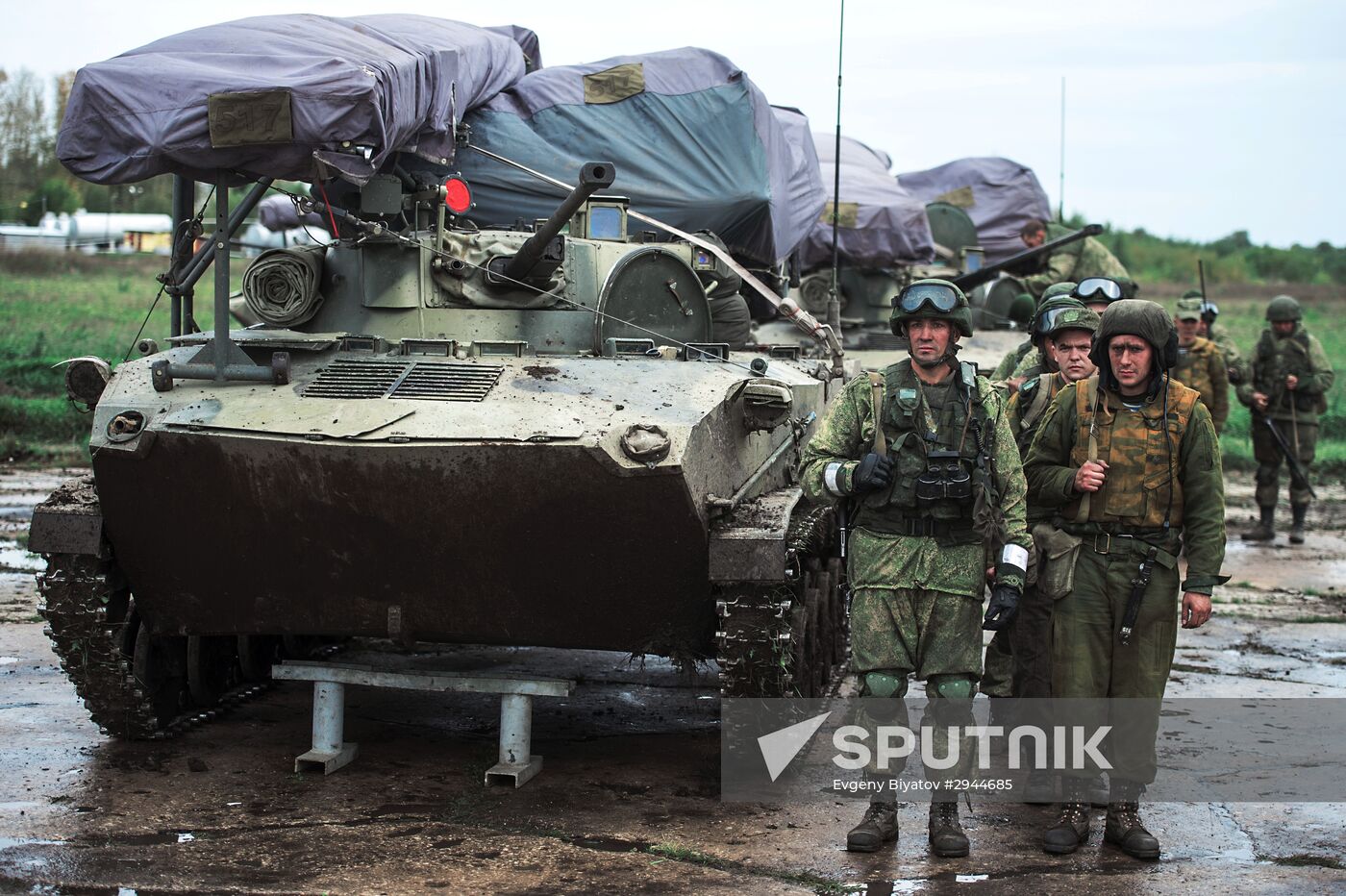 Training exercise for Russia's Airborne Forces in Ryazan region