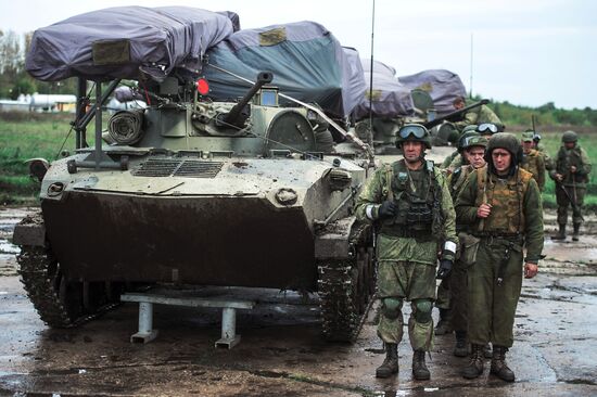 Training exercise for Russia's Airborne Forces in Ryazan region