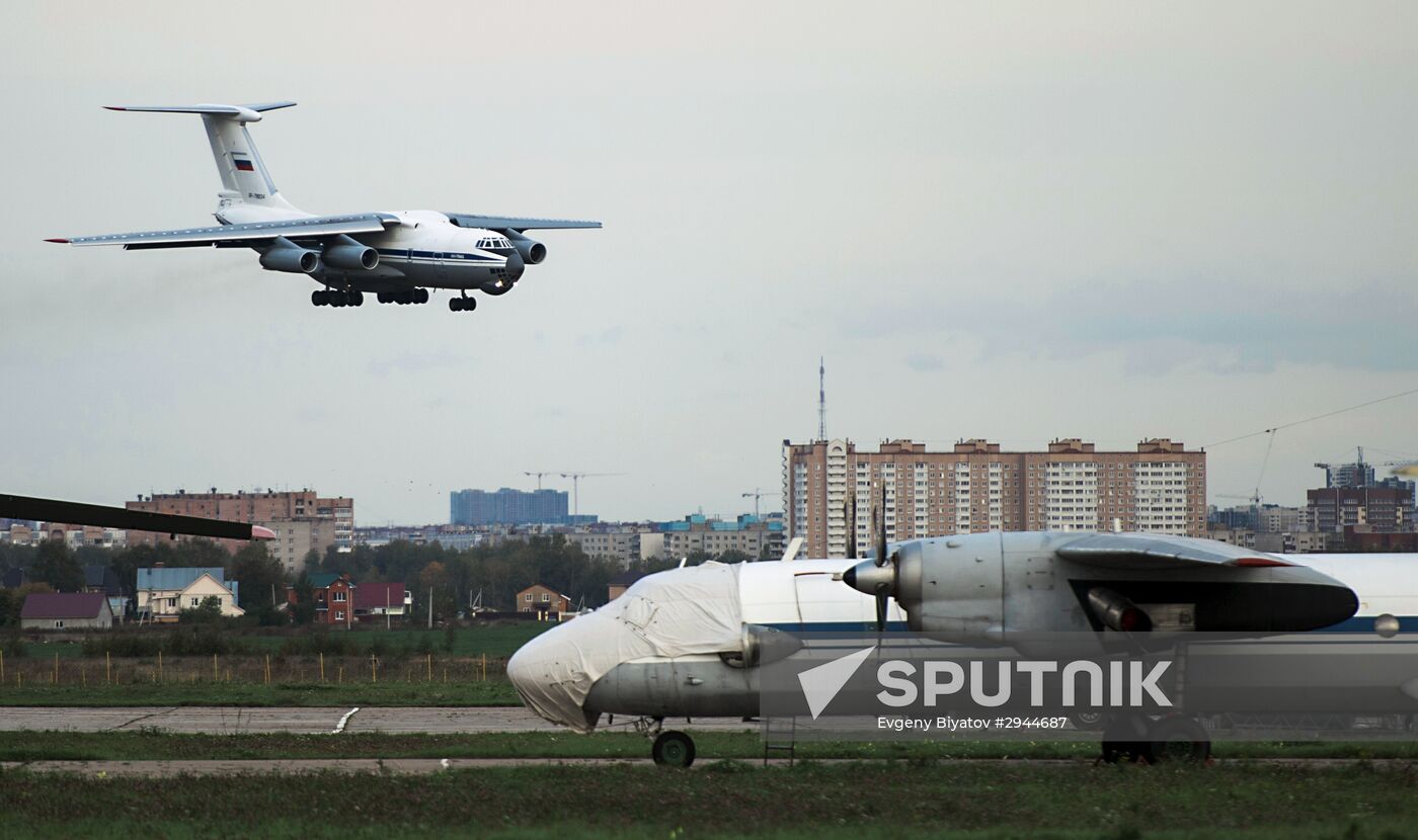 Training exercise for Russia's Airborne Forces in Ryazan region