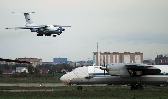 Training exercise for Russia's Airborne Forces in Ryazan region