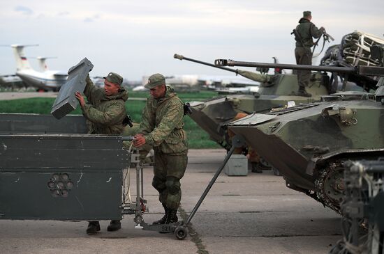 Training exercise for Russia's Airborne Forces in Ryazan region