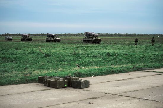 Training exercise for Russia's Airborne Forces in Ryazan region