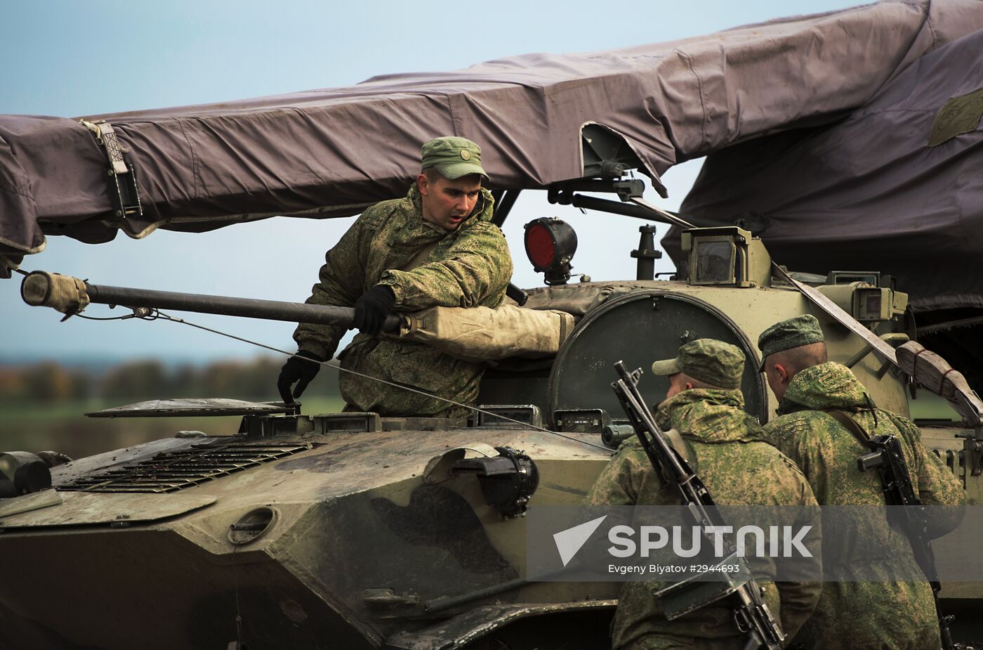 Training exercise for Russia's Airborne Forces in Ryazan region