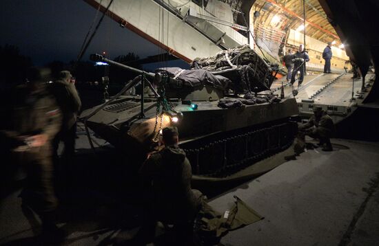 Training exercise for Russia's Airborne Forces in Ryazan region