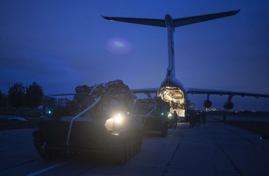 Training exercise for Russia's Airborne Forces in Ryazan region