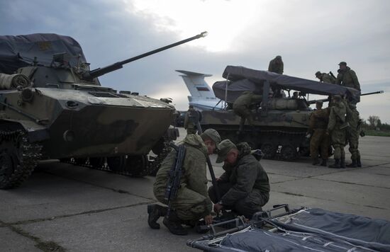 Training exercise for Russia's Airborne Forces in Ryazan region