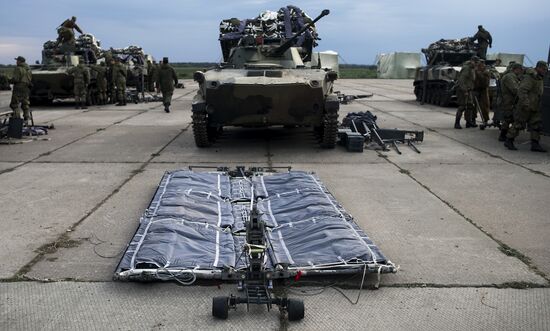 Training exercise for Russia's Airborne Forces in Ryazan region