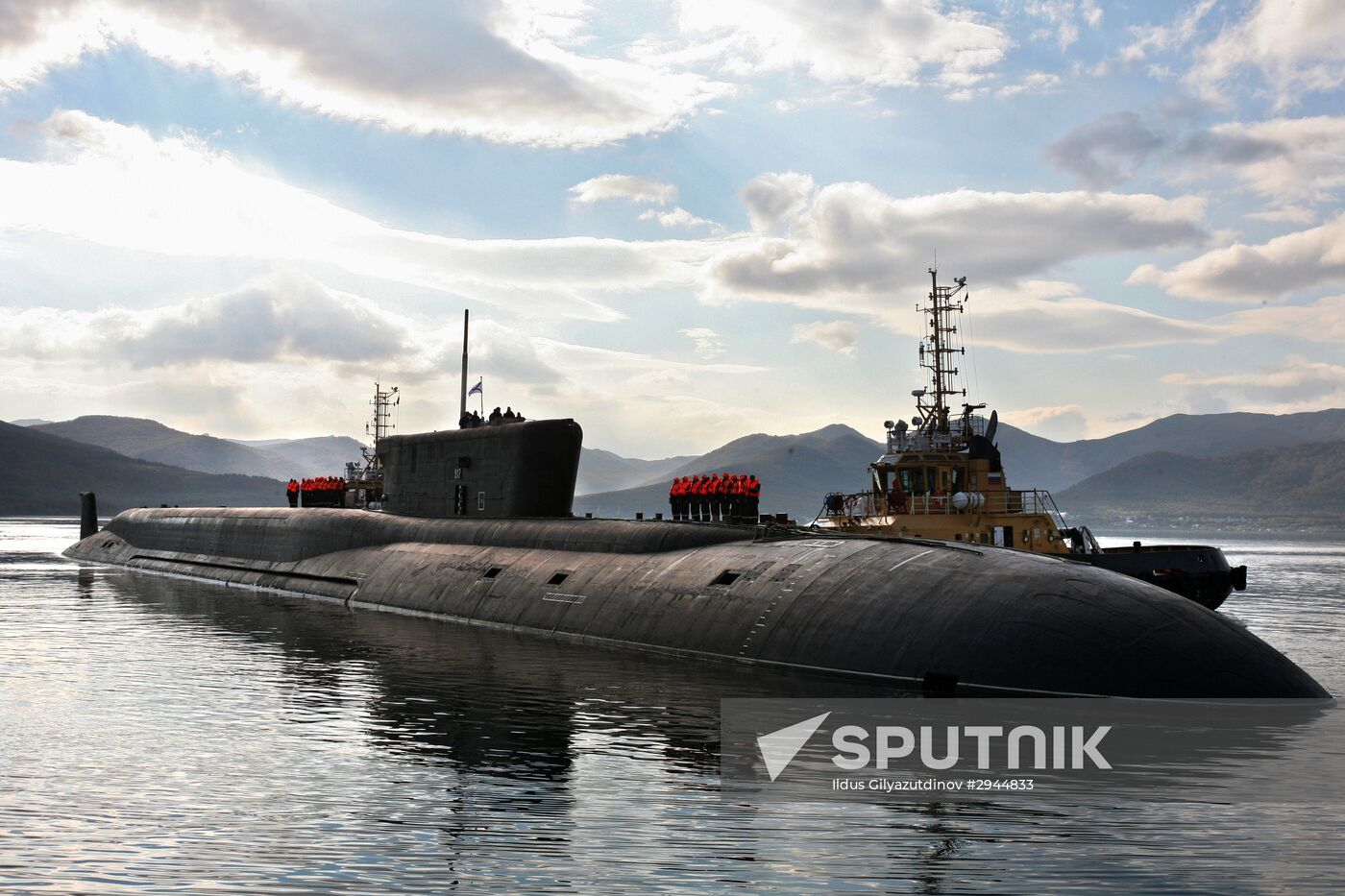 Vladimir Monomakh submarine returnd to its habitual Kamchatka base