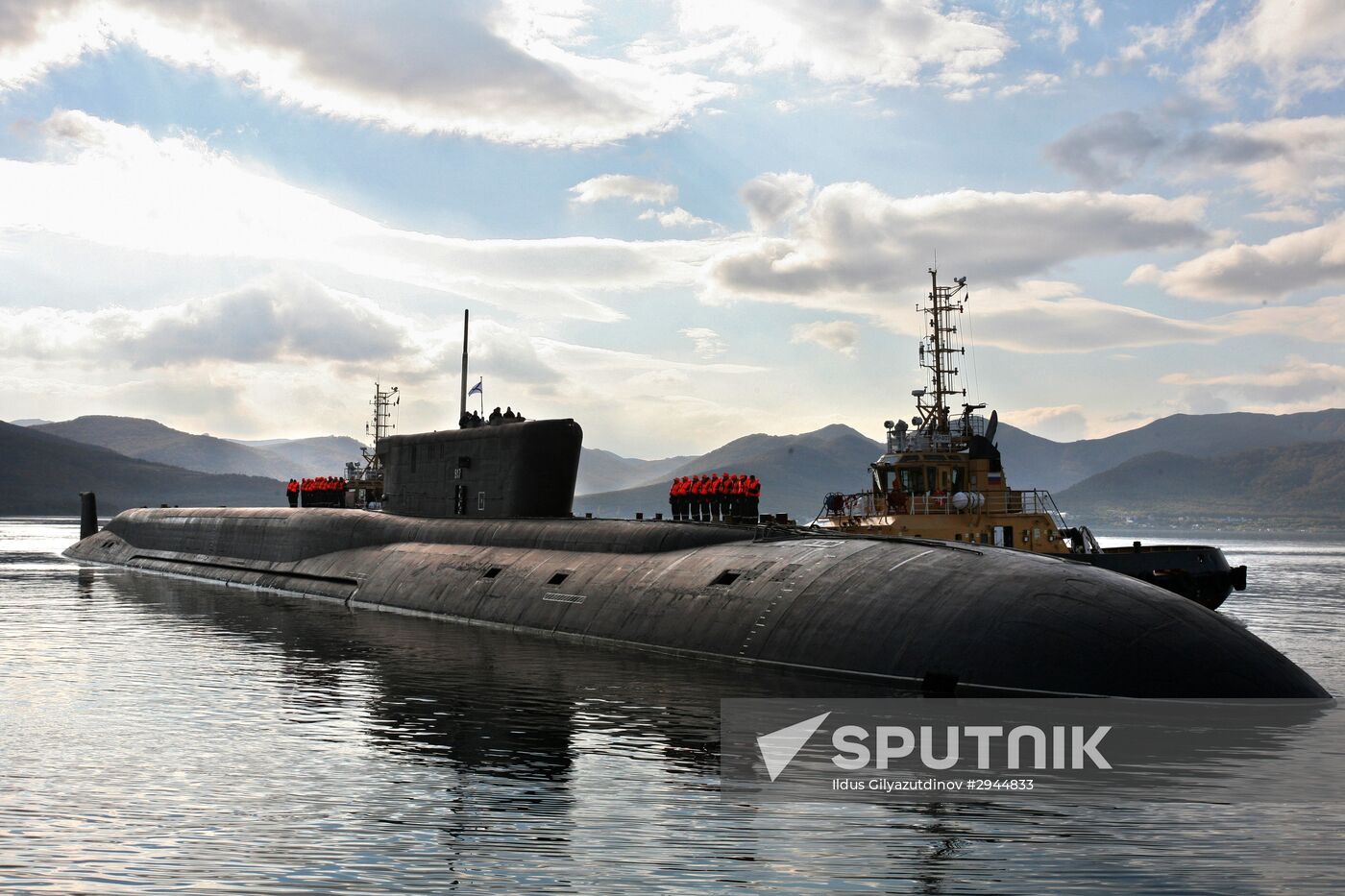 Vladimir Monomakh submarine returnd to its habitual Kamchatka base