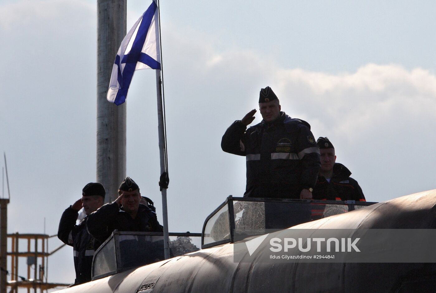 Vladimir Monomakh submarine returnd to its habitual Kamchatka base