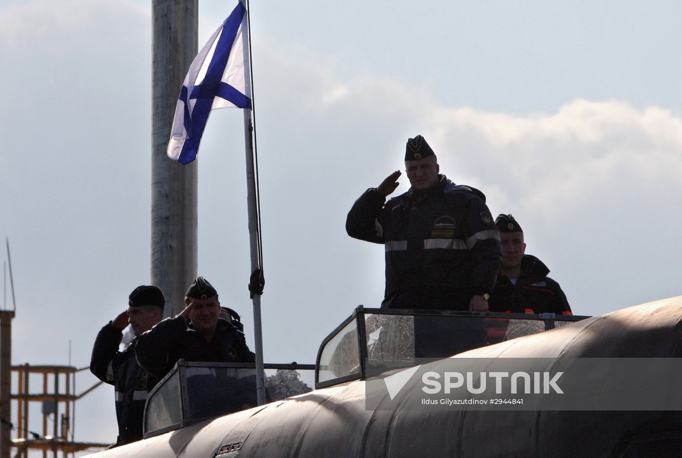 Vladimir Monomakh submarine returnd to its habitual Kamchatka base