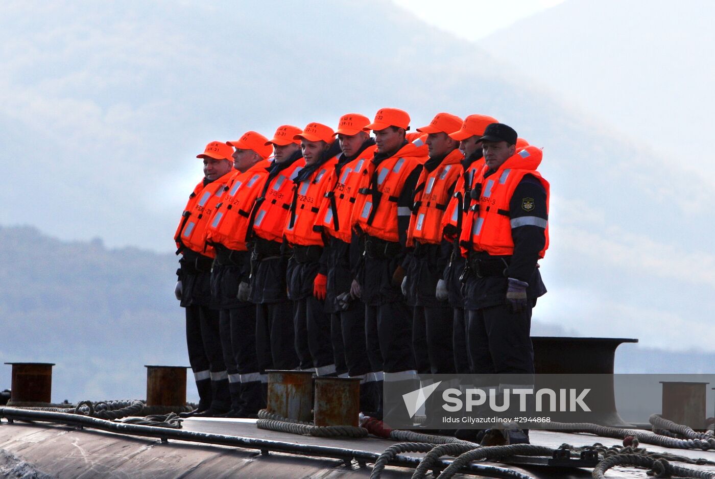 Vladimir Monomakh submarine returnd to its habitual Kamchatka base