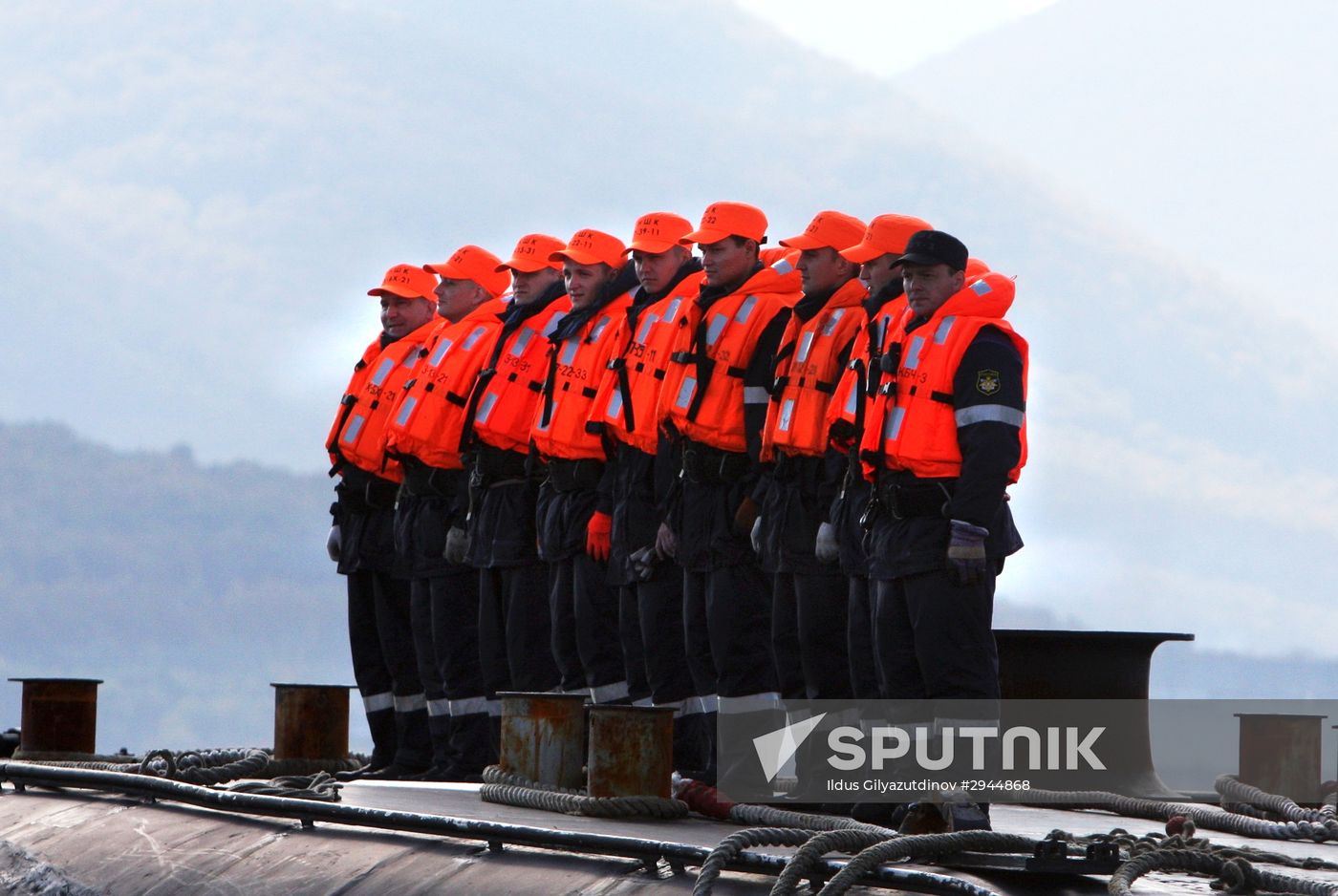 Vladimir Monomakh submarine returnd to its habitual Kamchatka base