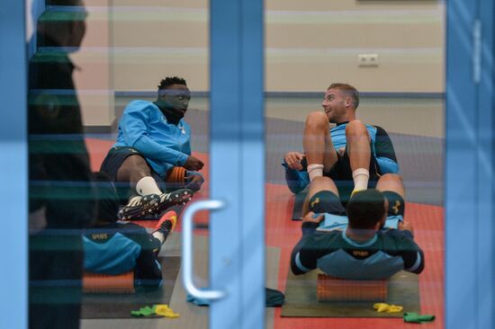 Football. Champions League. Tottenham F.C. training session