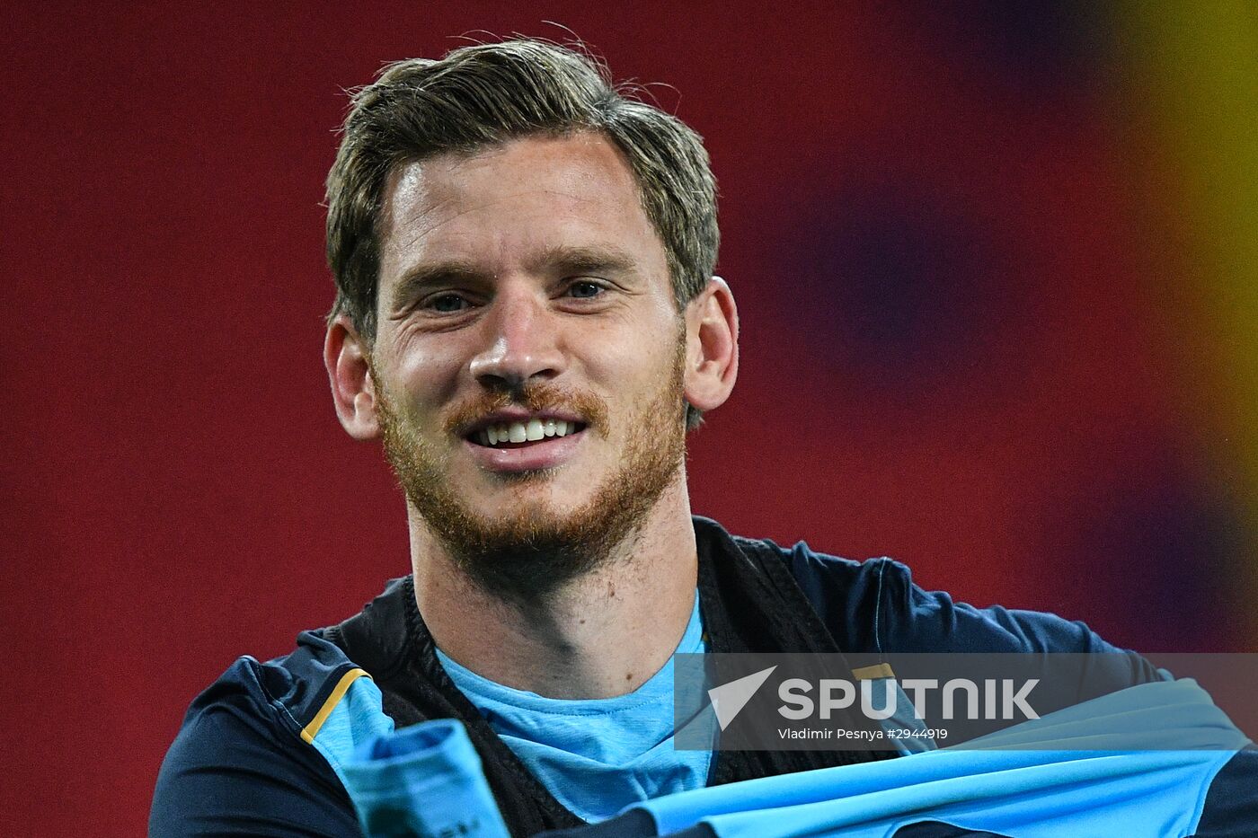 Football. Champions League. Tottenham F.C. training session