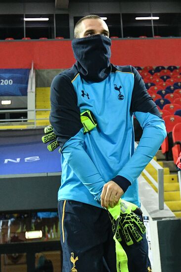 Football. Champions League. Tottenham F.C. training session