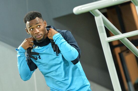 Football. Champions League. Tottenham F.C. training session