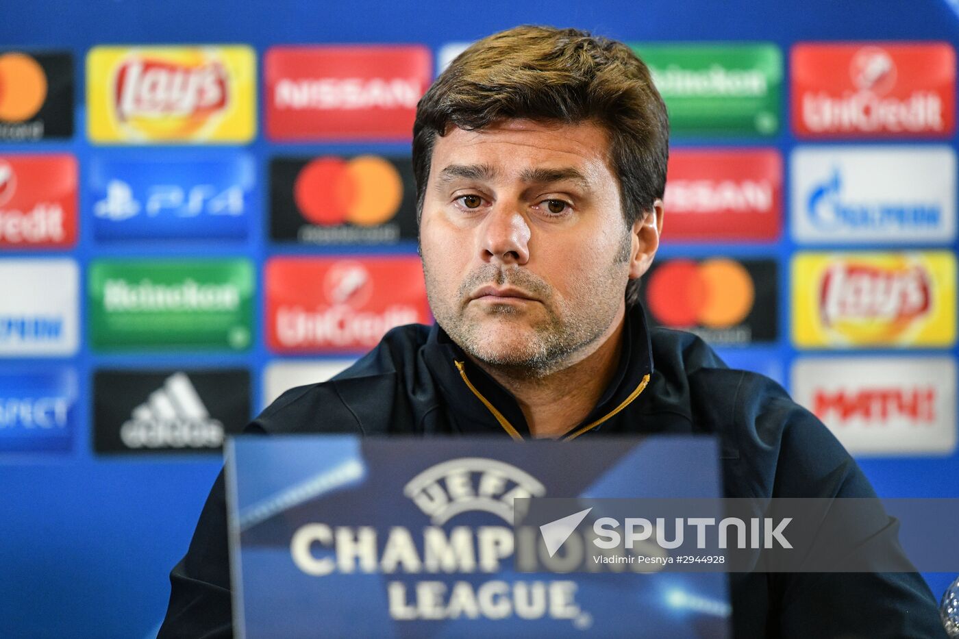 Football. Champions League. Tottenham F.C. training session