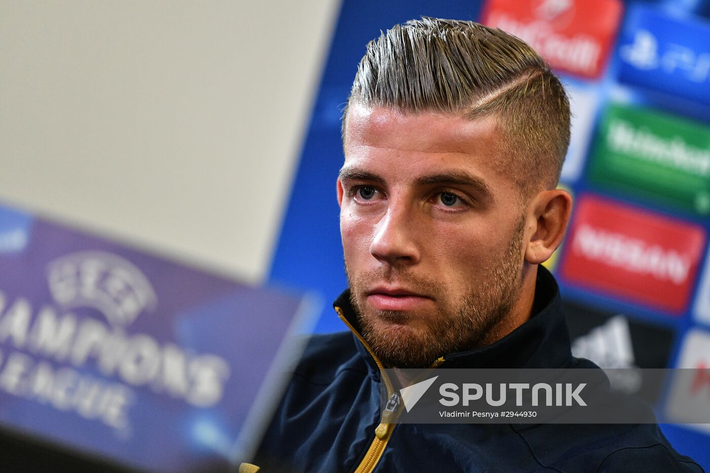 Football. Champions League. Tottenham F.C. training session