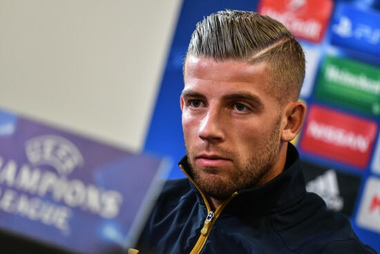 Football. Champions League. Tottenham F.C. training session