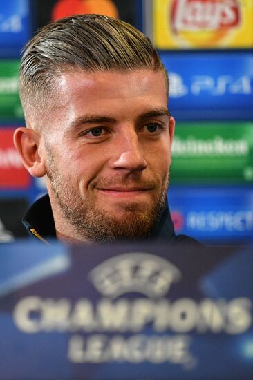 Football. Champions League. Tottenham F.C. training session