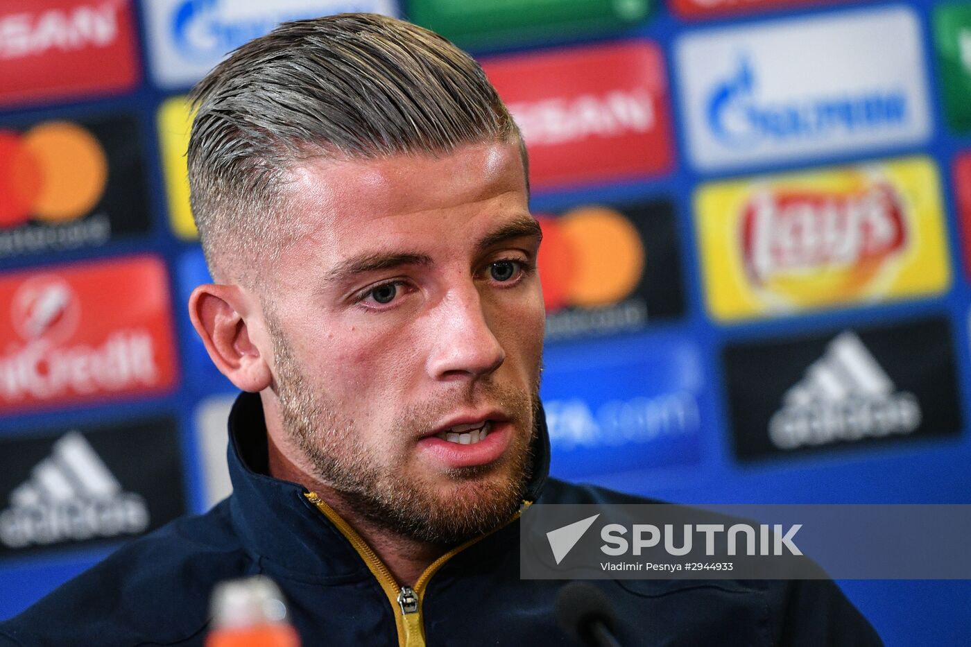 Football. Champions League. Tottenham F.C. training session