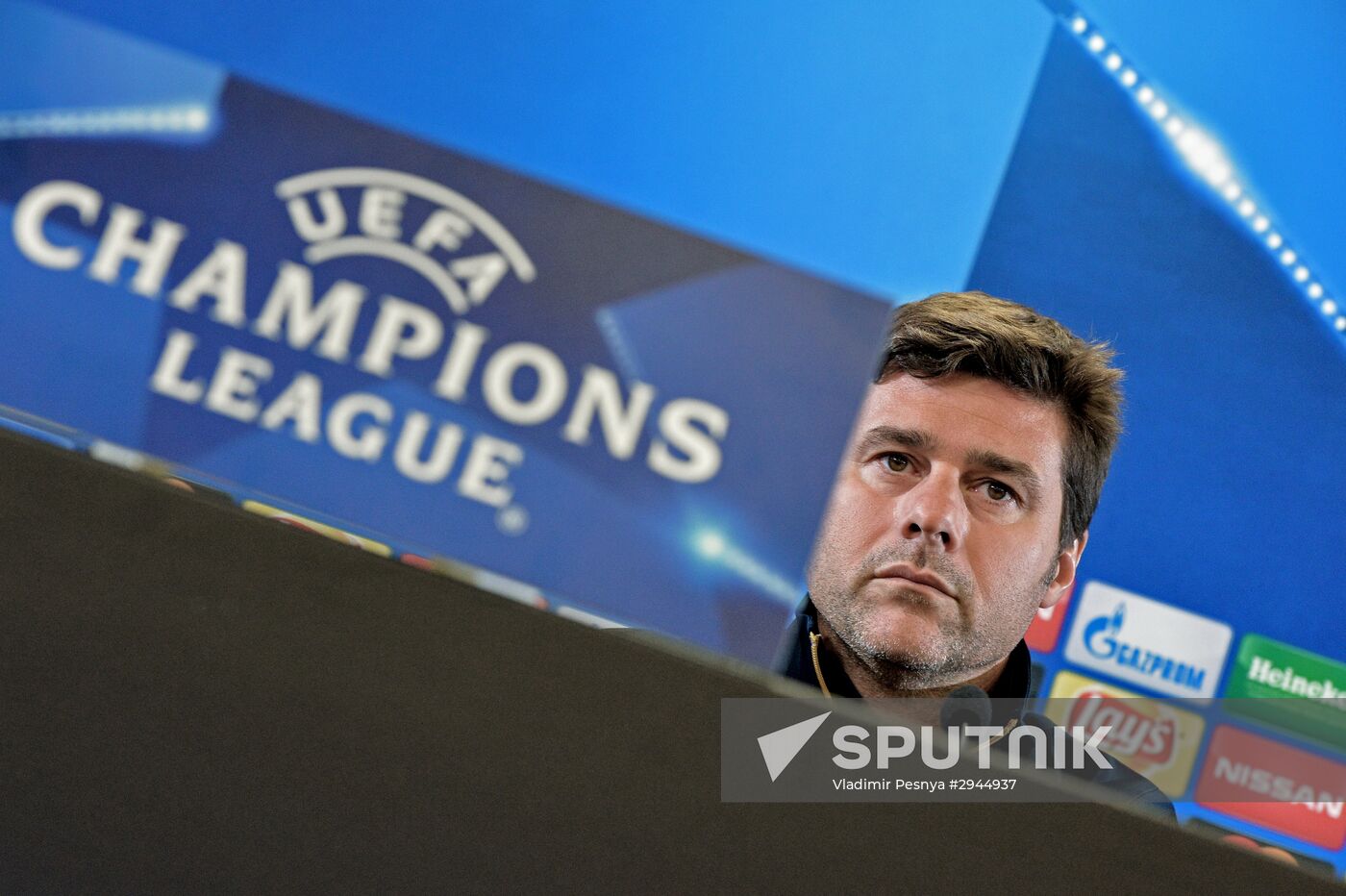 Football. Champions League. Tottenham F.C. training session