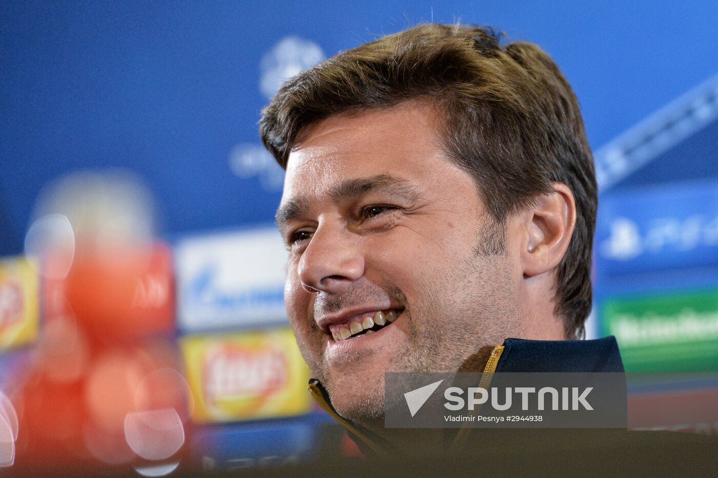 Football. Champions League. Tottenham F.C. training session