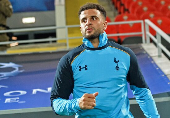 Football. Champions League. Tottenham F.C. training session