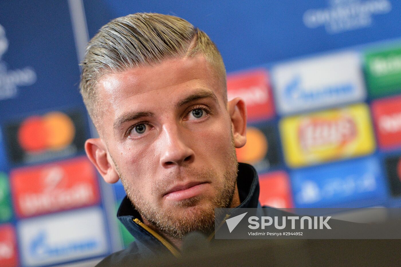 Football. Champions League. Tottenham F.C. training session