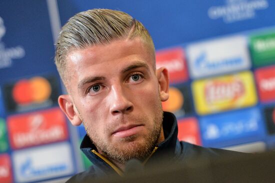 Football. Champions League. Tottenham F.C. training session