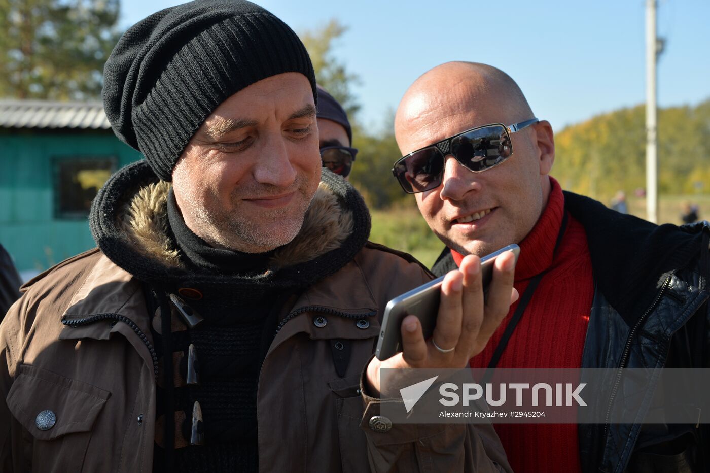 Shooting the film "Geiler" in Novosibirsk Region
