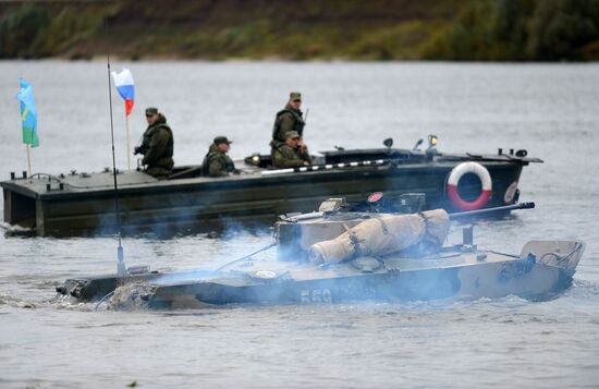 Airborne Force exercises in Ryazan Region