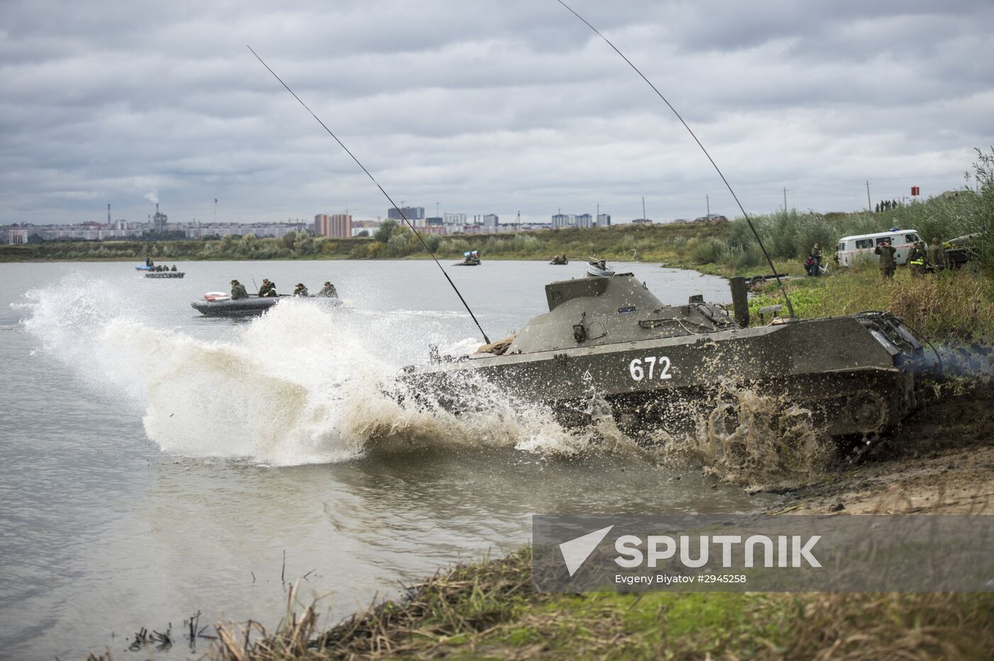 Airborne Force exercises in Ryazan Region