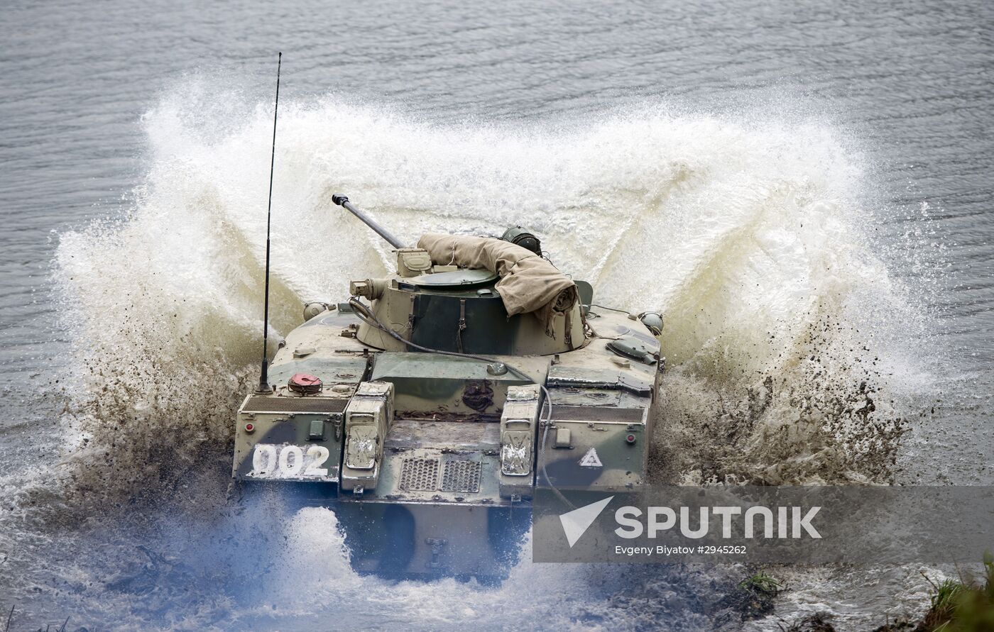 Airborne Force exercises in Ryazan Region